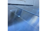 Polycarbonate roofing sheeting 