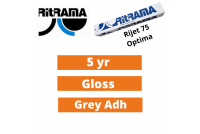 Ritrama RiJet P75 Optima 5yr Digital Polymeric Vinyl Greyback 08459 (08146)